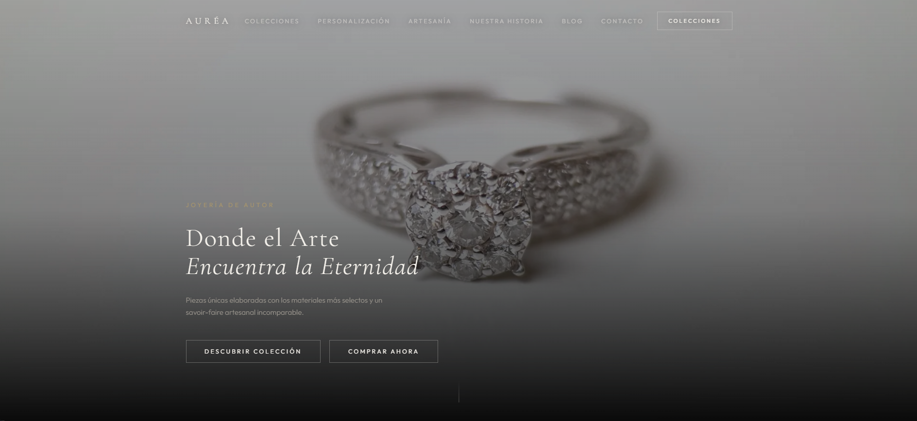 Vitrina de joyería fina